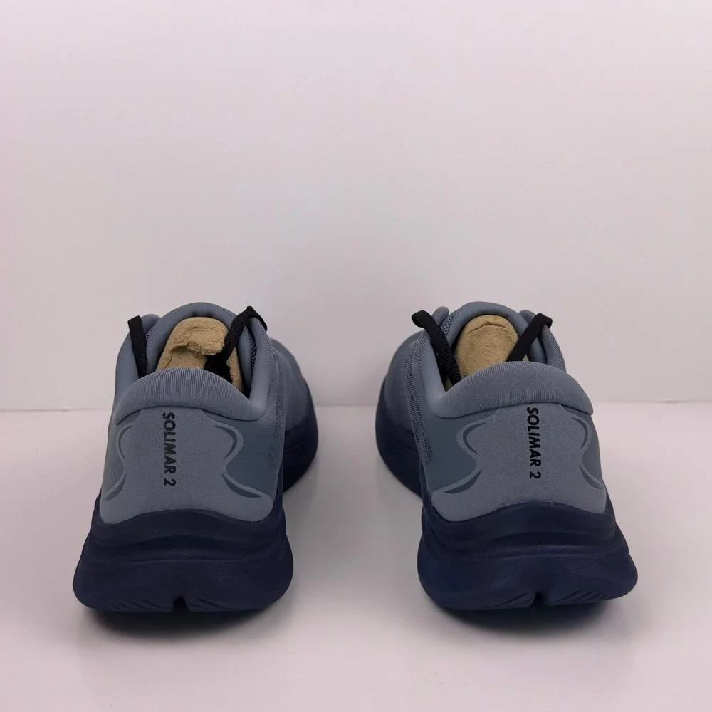 Hoka One One Solimar 2 Running Shoes Men's Sz 10 Steel Blue 1171852 STBLL Sample
